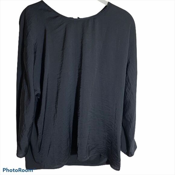 41 Hawthorn Mixed Media Black Tunic - Picture 3 of 5